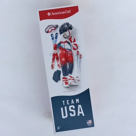 American Girl Team USA Alpine Skiing Set - Picture 1 of 16